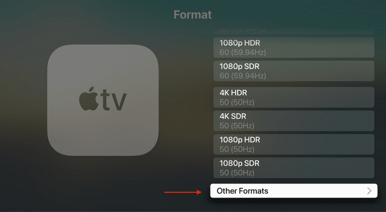 Apple TV - Video/Audio Other format