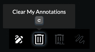 Clear My Annotations icon
